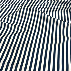 Seersucker (Poly Print) Table Napkin in Navy