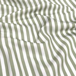 Seersucker (Poly Print) Table Runner in Sage