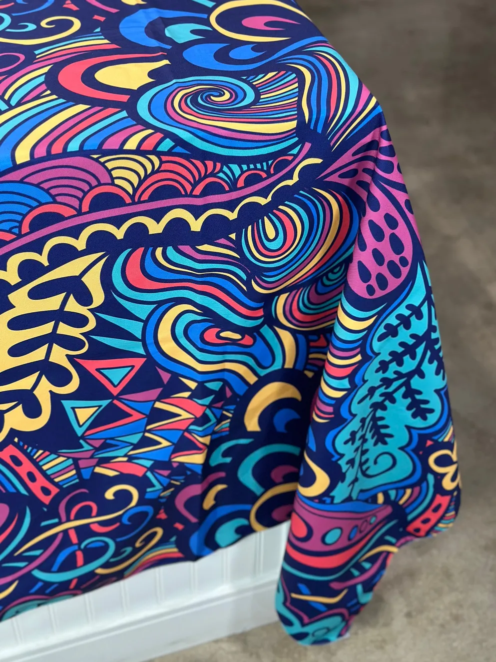 70's Funk (Poly Print) Table Linen