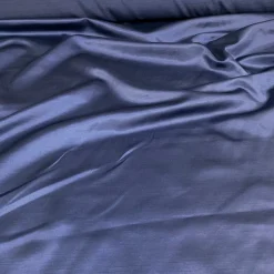 Shantung Satin (Reversible) Table Linen in Navy