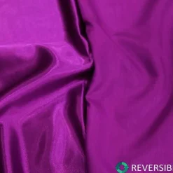 Shantung Satin (Reversible) Table Linen in Magenta