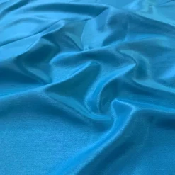 Shantung Satin (Reversible) Table Linen in Turquoise