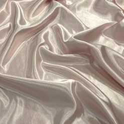 Shantung Satin (Reversible) Table Linen in Blush