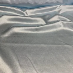 Shantung Satin (Reversible) Table Runner in Baby Blue