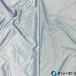 Shantung Satin (Reversible) Table Runner in Baby Blue