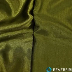 Shantung Satin (Reversible) Table Runner in Olive