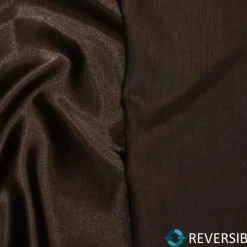 Shantung Satin (Reversible) Table Runner in Brown