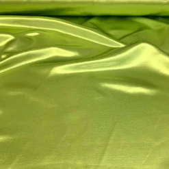 Shantung Satin (Reversible) Table Linen in Willow Green
