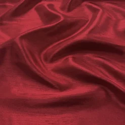 Shantung Satin (Reversible) Table Linen in Burgundy