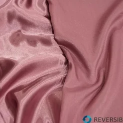 Shantung Satin (Reversible) Table Linen in Mauve