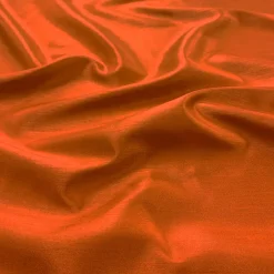 Shantung Satin (Reversible) Table Linen in Rust