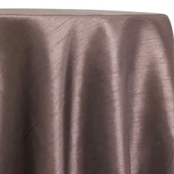 Shantung Satin (Reversible) Table Linen in Mocha