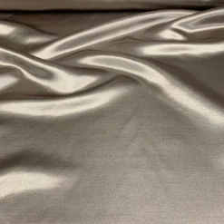 Shantung Satin (Reversible) Table Linen in Mocha