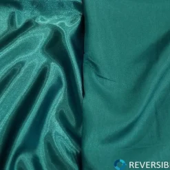 Shantung Satin (Reversible) Table Linen in Jade