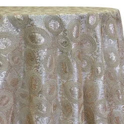 Sienna Design Table Linen in Champagne