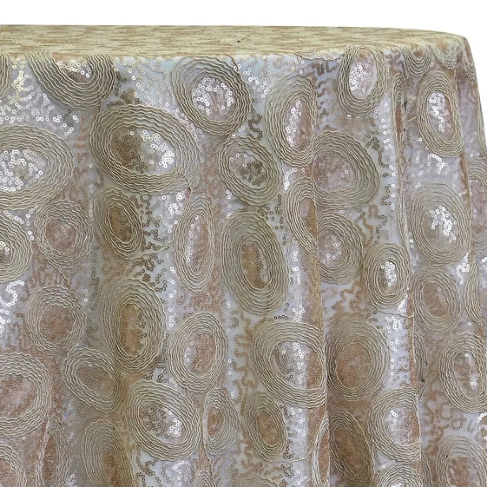 Sienna Design Table Linen in Champagne