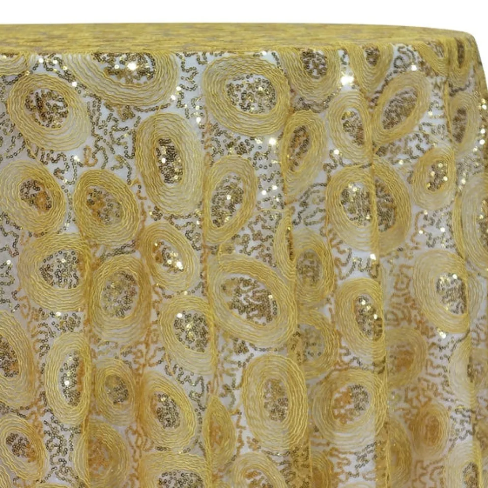 Sienna Design Table Linen in Gold