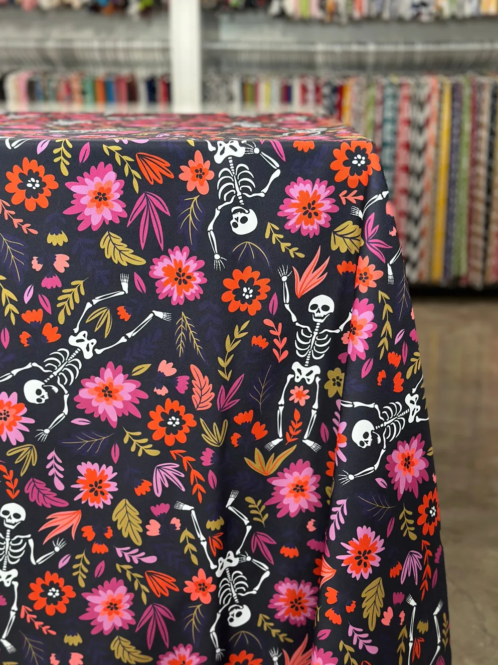 Skeleton Garden (Poly Print) Table Linen