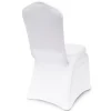 Spandex Banquet Chair Cover in White