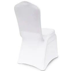 Spandex Banquet Chair Cover in White