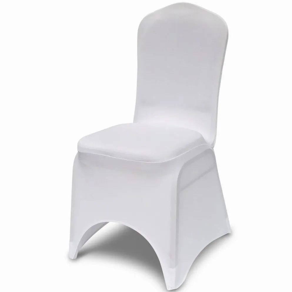 Spandex Banquet Chair Cover in White