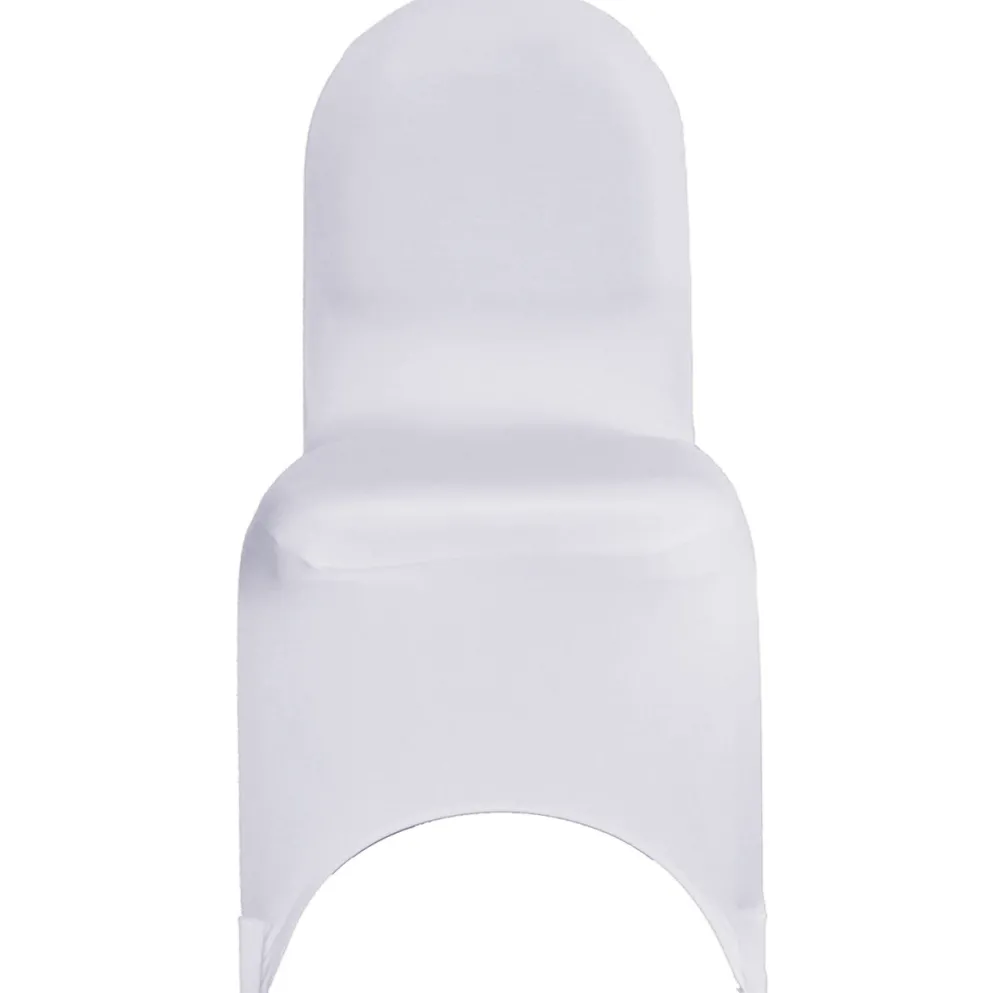 Spandex Banquet Chair Cover in White