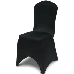 Spandex Banquet Chair Cover in Black