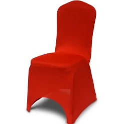 Spandex Banquet Chair Cover in Red