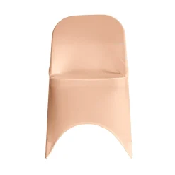 Spandex Folding Chair Cover in Peach