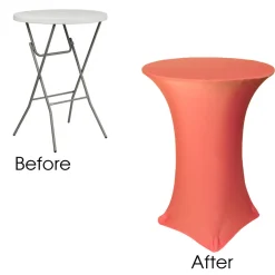 Spandex (30"x42") Highboy Cover in Coral