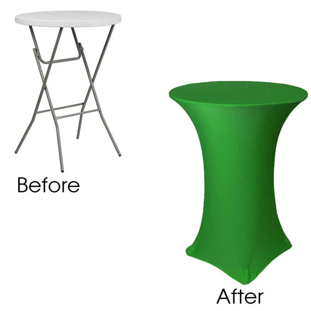 Spandex (30"x42") Highboy Cover in Emerald Green