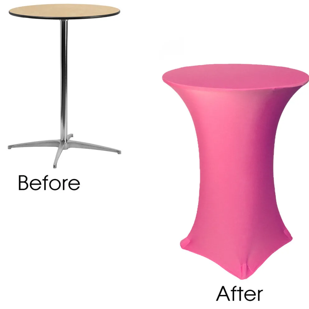 Spandex (30"x42") Highboy Cover in Fuchsia