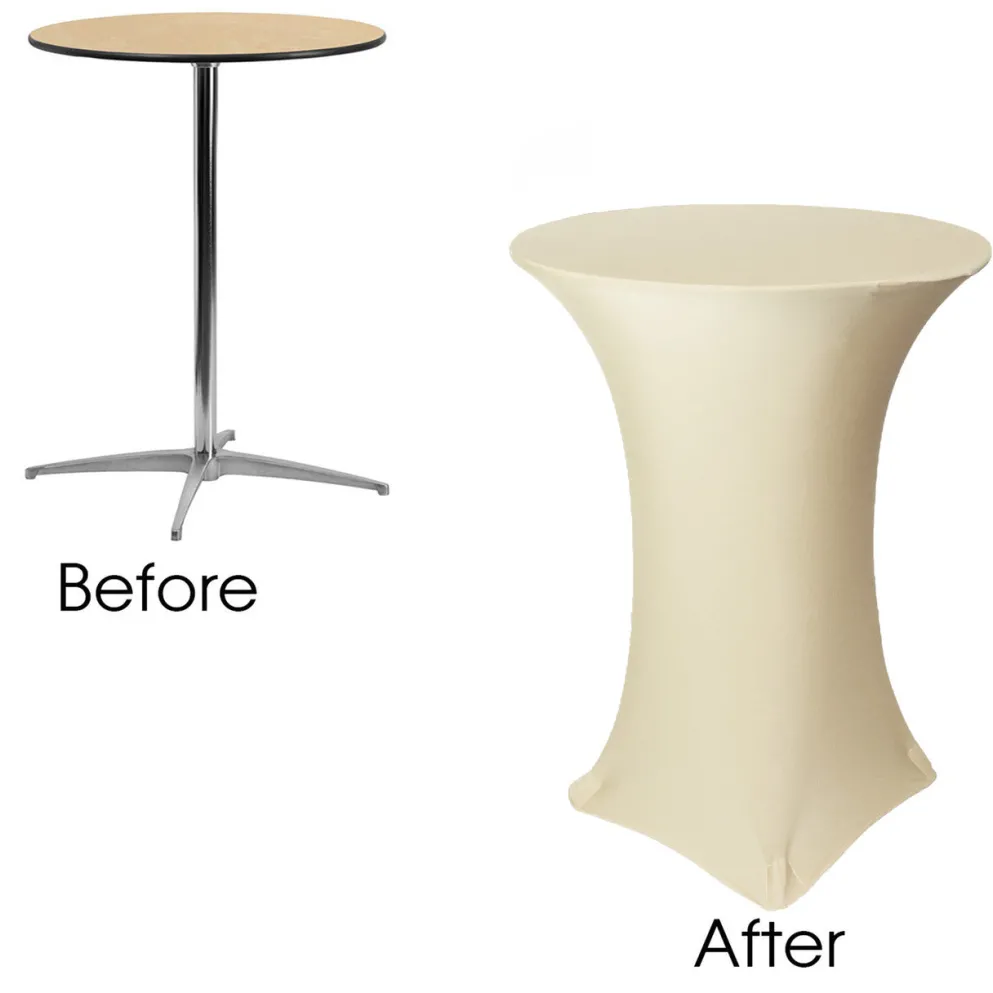 Spandex (30"x42") Highboy Cover in Ivory