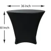Spandex (36"x30") Lowboy Cover in Black