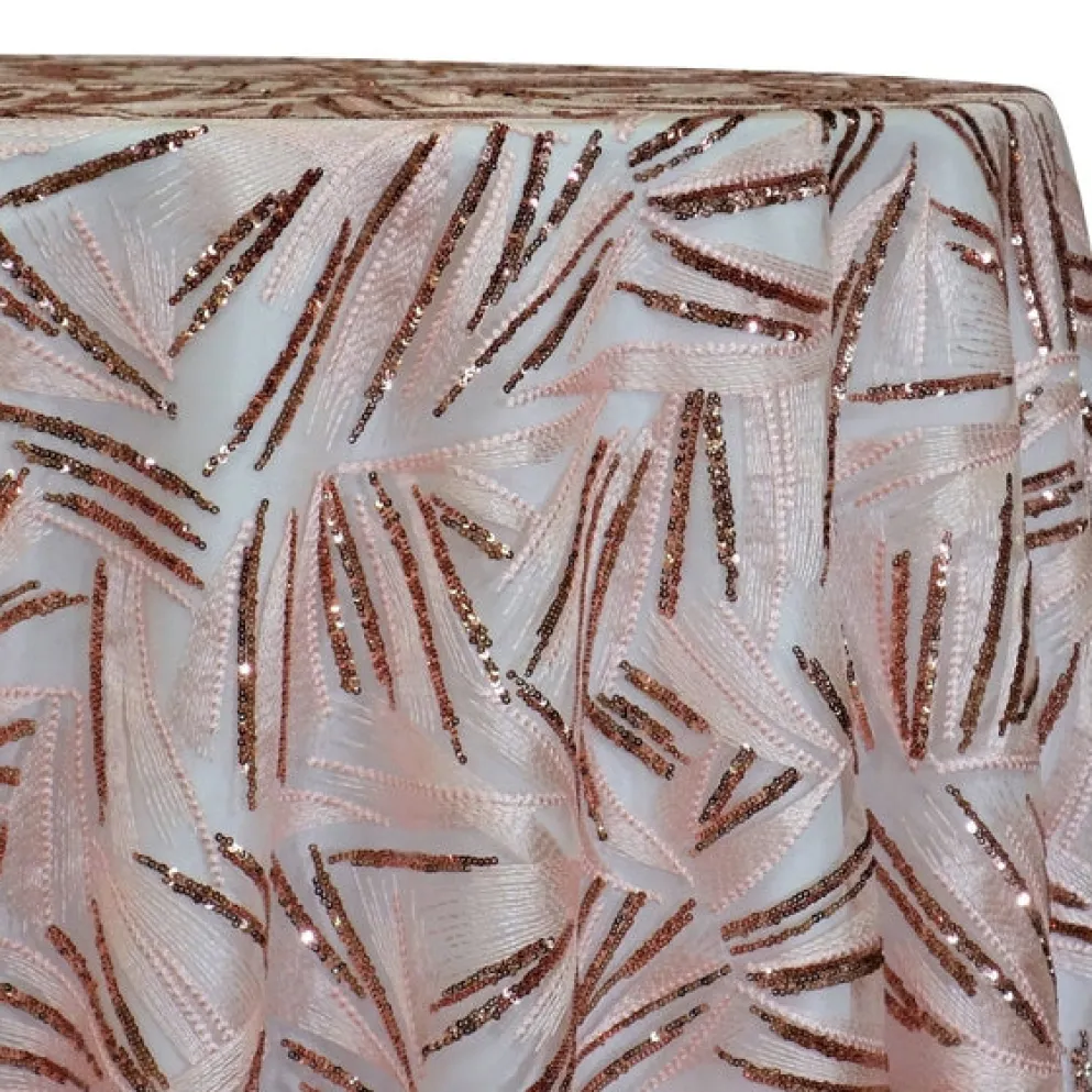Sparkle Sequins Table Linen in Blush