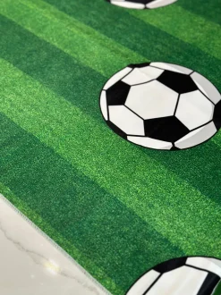 Sports (Poly Print) Table Linen Soccer