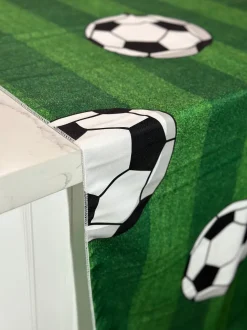 Sports (Poly Print) Table Linen Soccer