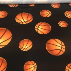 Sports (Poly Print) Table Linen Basketball