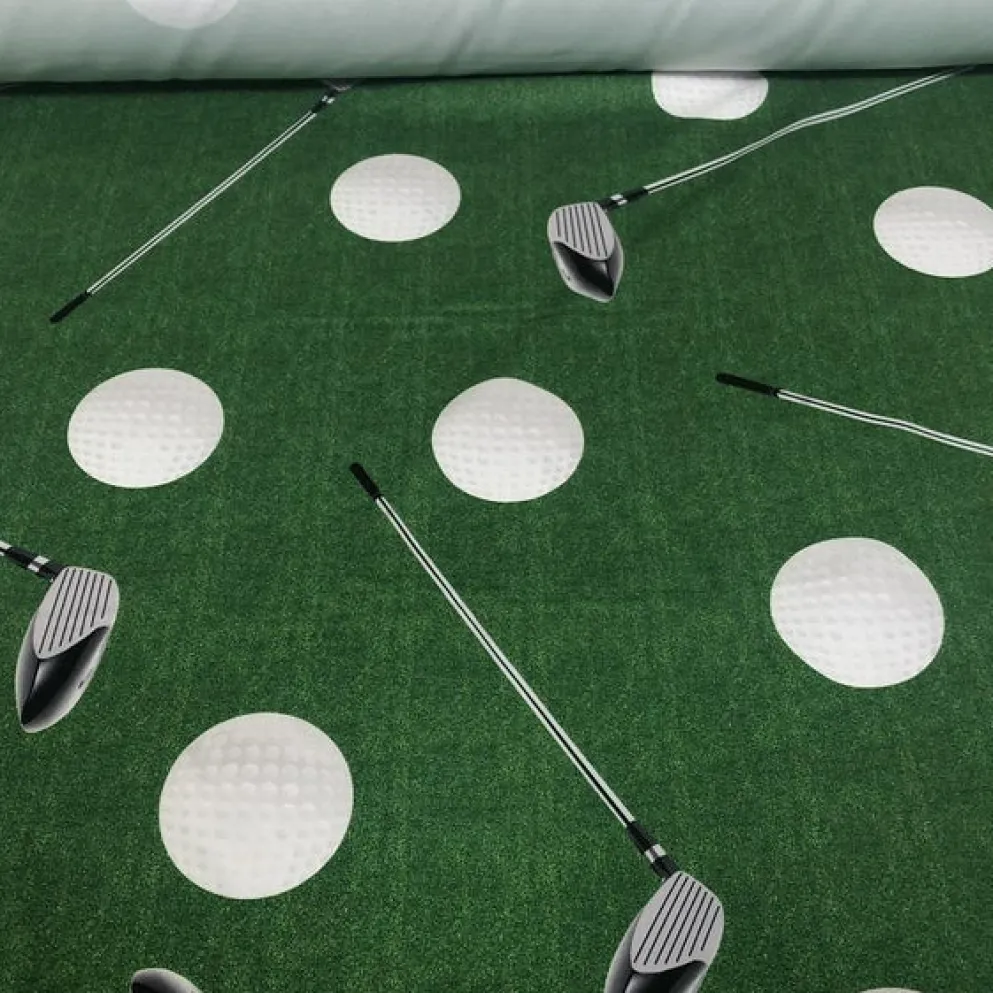 Sports (Poly Print) Table Linen Golf