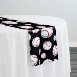 Sports (Poly Print) Table Runner in Baseball