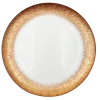 Stardust - Glass Charger Plate in Rose Gold (Item # 0277)