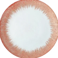 Stardust - Glass Charger Plate in Rose Gold (Item # 0277)