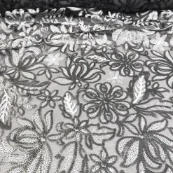 Starlight Sequins Table Runner in Silver