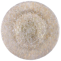 Static - Glass Charger Plate in Rose Gold (Item # 0290)