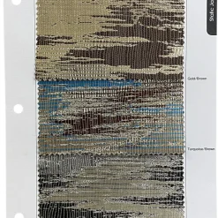 Static Jacquard Table Linen in Black and Silver