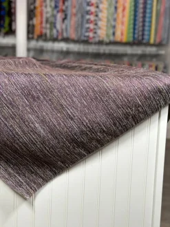 Sterling Jacquard Table Linen in Plum