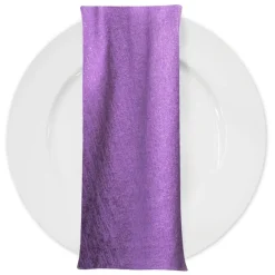 Sterling Jacquard Table Napkin in Plum
