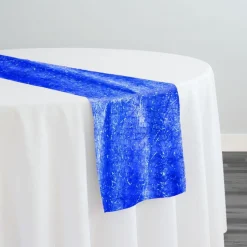 String Metallic Table Runner in Royal