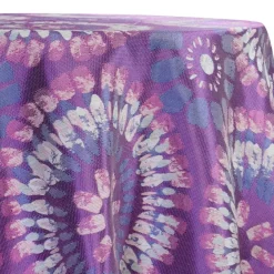 Sundaze Jacquard (Reversible) Table Linen in Fuchsia and Blue