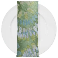 Sundaze Jacquard (Reversible) Table Napkin in Yellow and Blue